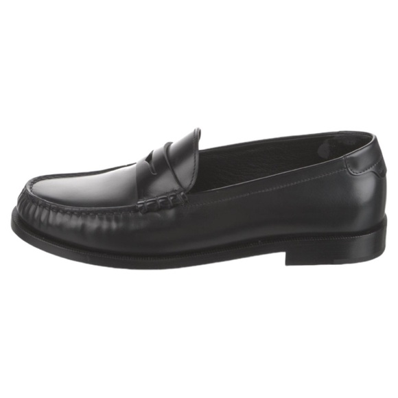 Saint Laurent | NWOB Le Loafer Leather Loafers in Black - Size IT 39 - Picture 4 of 9